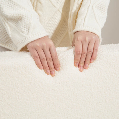 2-Seat Sofa with Armrests, Wood Legs, 2-Seater, Cream White 2-Seater Sofas at Gallery Canada