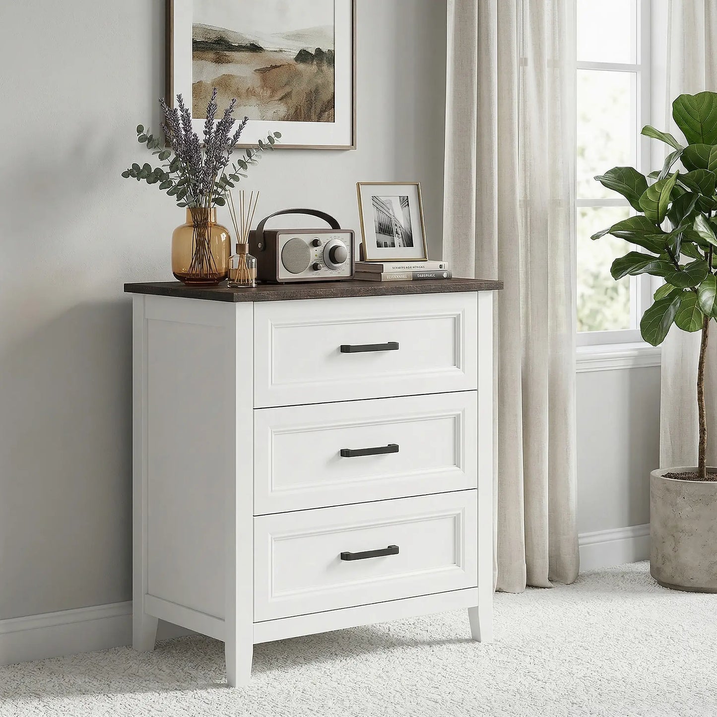 3 Drawer Dresser Chest For Bedroom Storage Chest Of Drawers Storage Cabinets at Gallery Canada