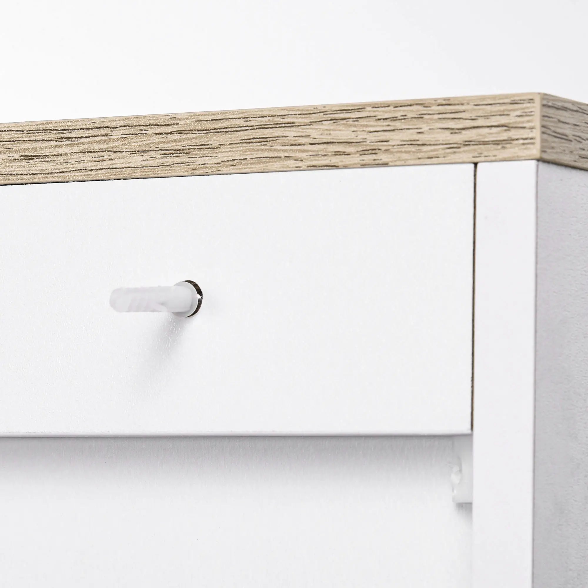 Modern Storage Cabinet, Adjustable Shelf, 23.6