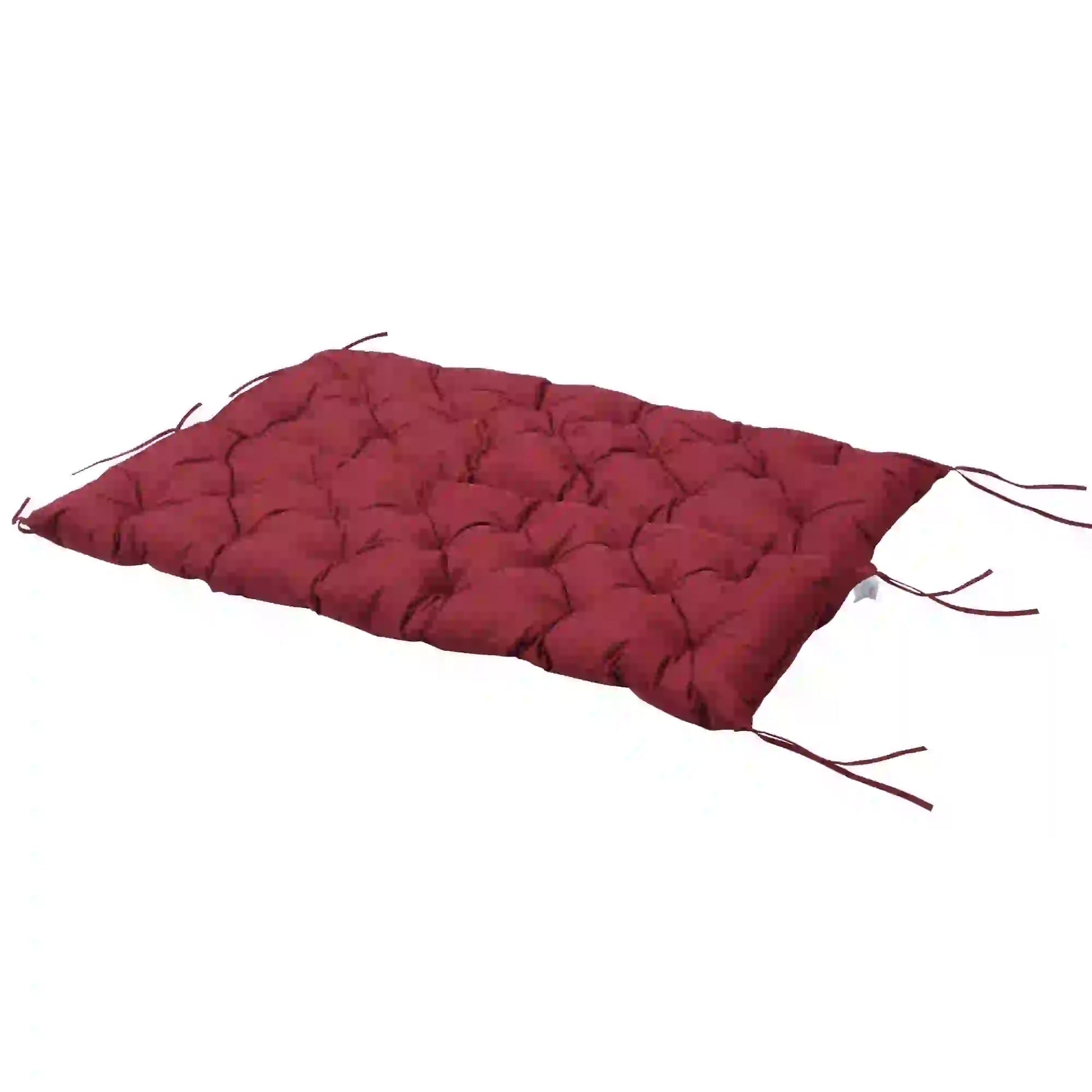 3 Seater Outdoor Swing Cushions, Backrest, Patio Furniture, Wine Red Patio Chair Cushions at Gallery Canada
