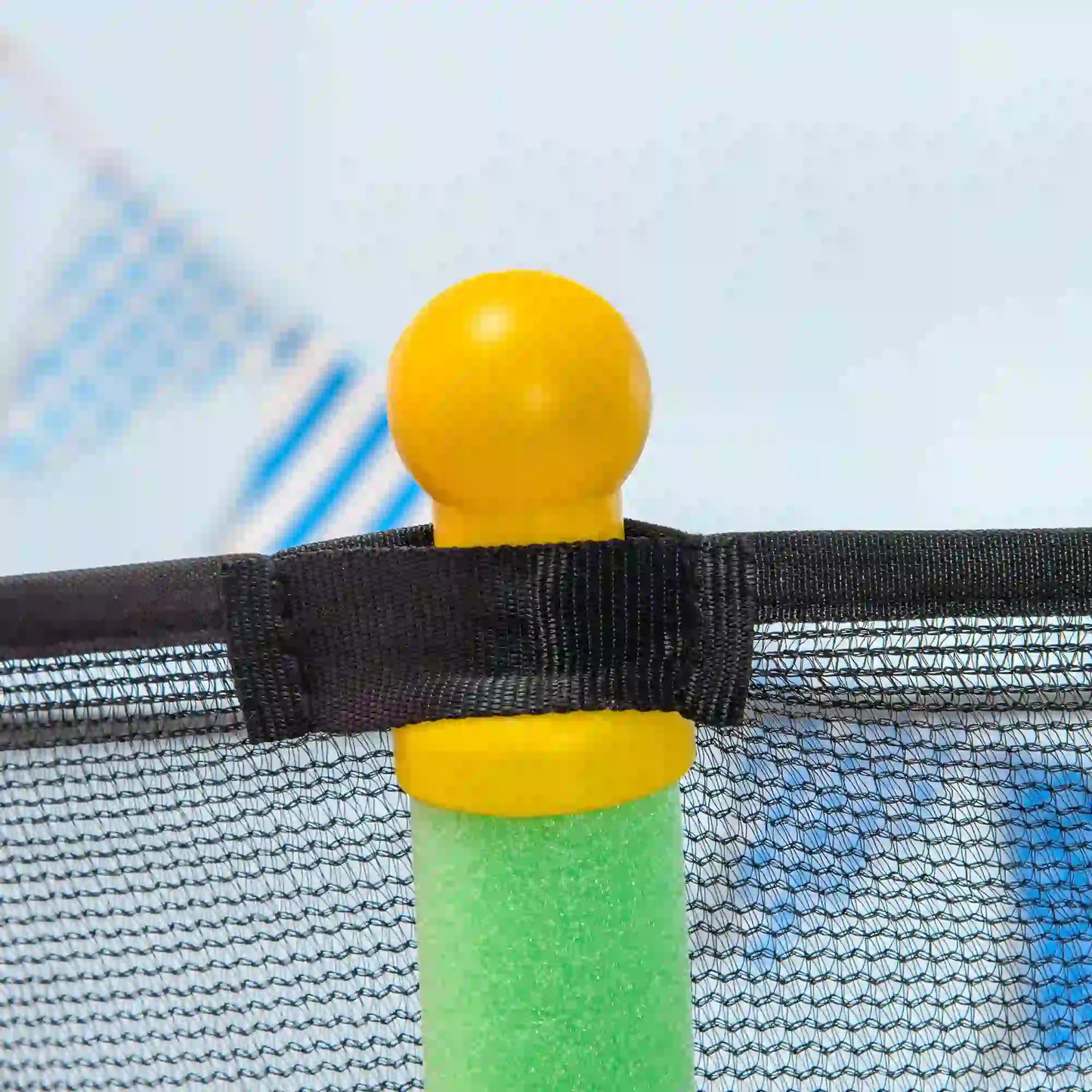 64" Kids Trampoline, Indoor Outdoor, Enclosure Net, Green Trampolines at Gallery Canada