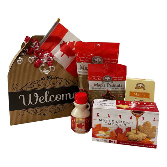 Canadian Welcome Gift Box at Gallery Canada