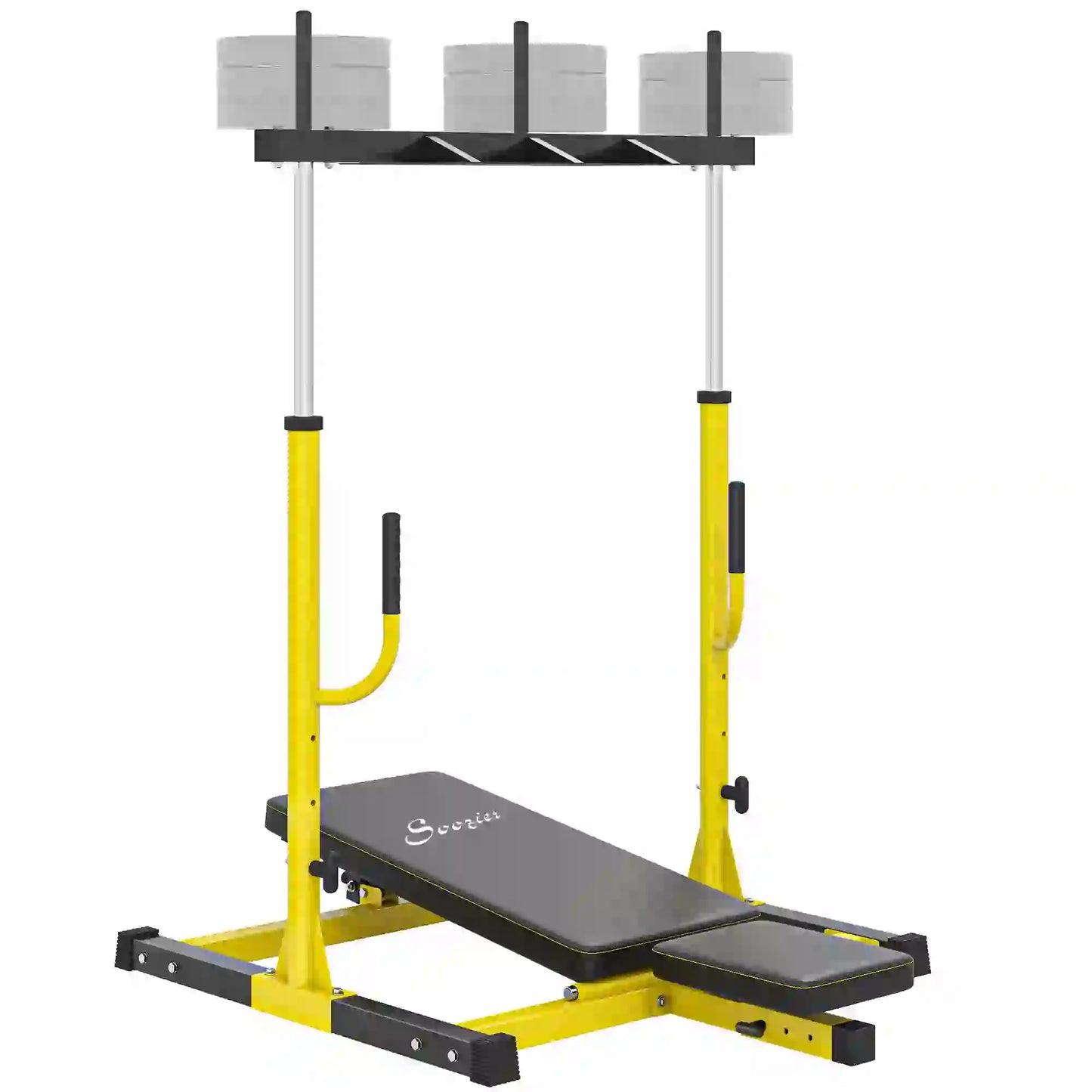 Leg Extension Curl Machine, 2" Olympic Plate Compatible, 660LBS Capacity Strength Training Equipment at Gallery Canada