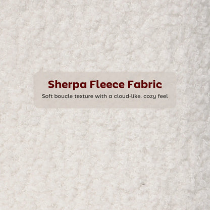 Set of 2 Barstools, Upholstered with Backrest, Footrest, Cream White Bar Stools at Gallery Canada