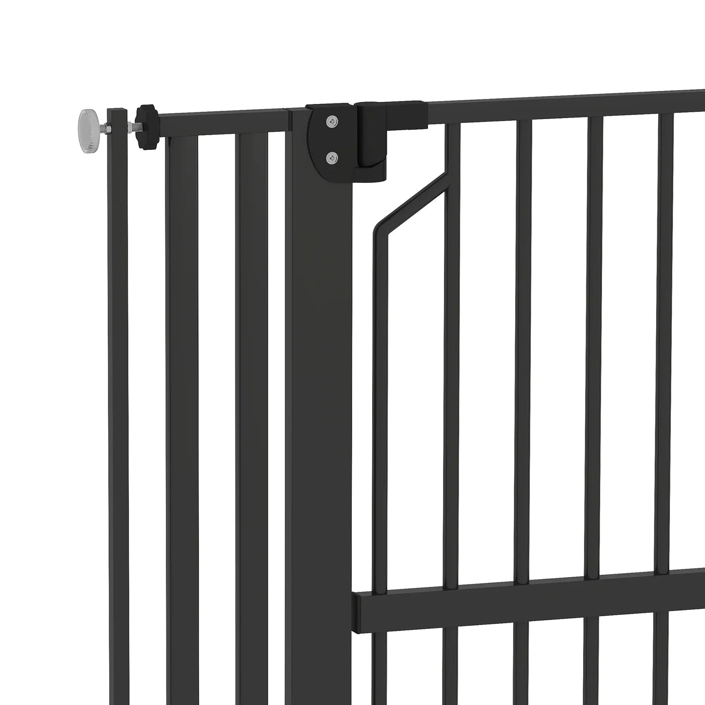 55" Extra Tall Pet Gate, 30-41" Wide, Adjustable, Pressure Mounted