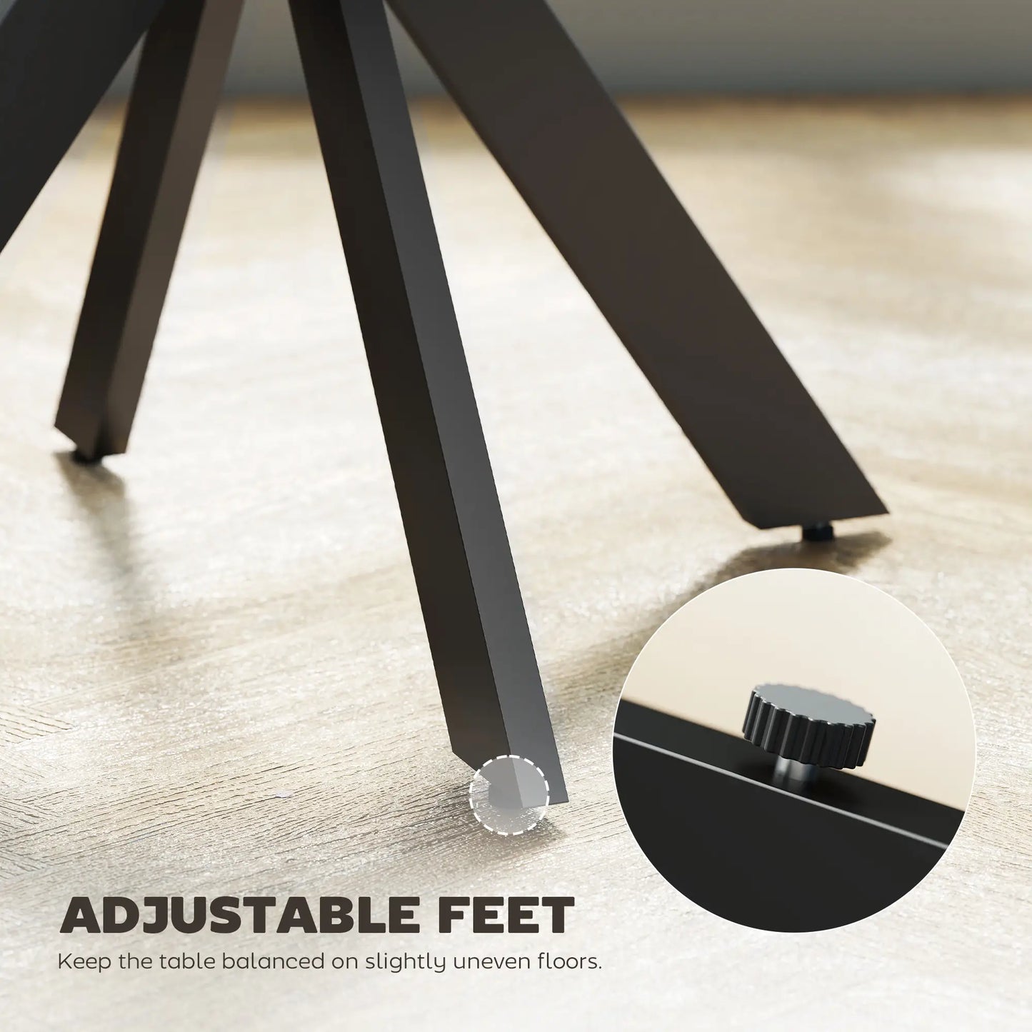 29" Round Dining Table, Steel Legs, Black Bar Tables & Dining Tables at Gallery Canada