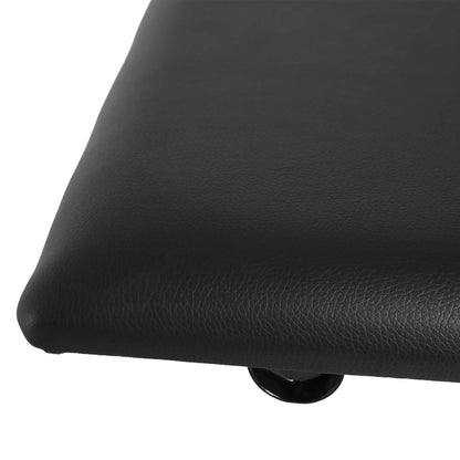 Adjustable Piano Bench, X-Style Folding Stool, Padded Seat, Black Piano Benches at Gallery Canada