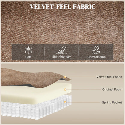 Massage Recliner Chair, Power Recliner, Remote, 2 Memory Positions, Brown Single Sofas at Gallery Canada