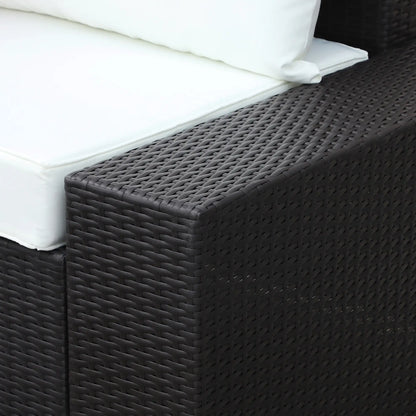 Wicker Sectional Sofa Set, Cushioned Patio Set with Coffee Table Patio Furniture Sets at Gallery Canada