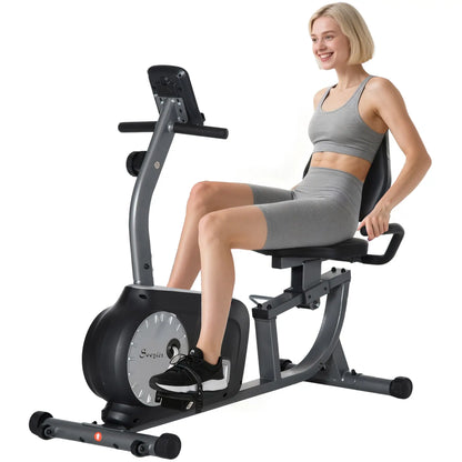 Exercise Bike, 8-Level Magnetic Resistance, LCD Display, Adjustable Seat Exercise & Stationary Bikes at Gallery Canada