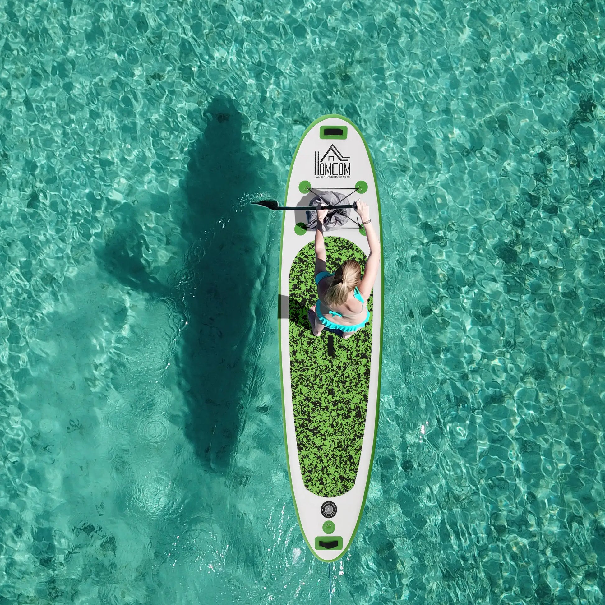 Inflatable Paddle Board, 120''×30"×4", Lightweight, Foldable, Includes Accessories Inflatable Paddle Boards at Gallery Canada