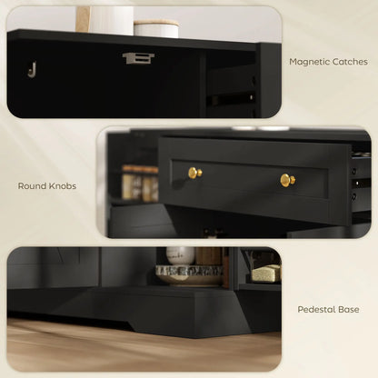 Sideboard Buffet Cabinet, Farmhouse Coffee Bar, Black Bar Cabinets at Gallery Canada