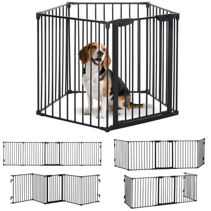 Foldable Dog Playpen, Indoor for Small Medium Dogs, Black Houses, Kennels & Pens at Gallery Canada