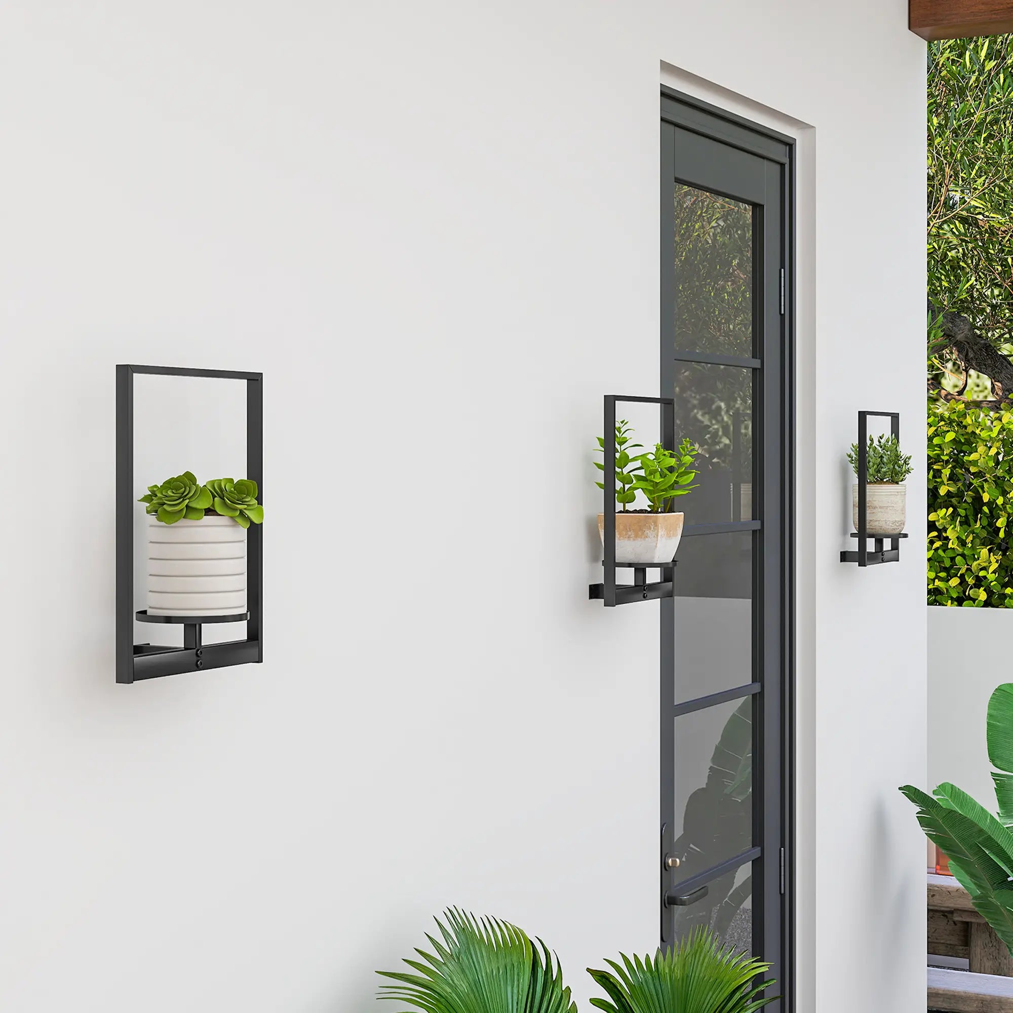 3 Pack Wall Planters, Metal Plant Stand Shelves, Picture Frame Decor Plant Stands at Gallery Canada