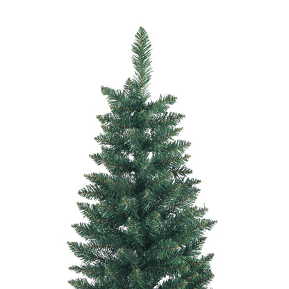 7ft Pencil Artificial Christmas Tree, 687 Branch Tips, Steel Base, Green Pencil Christmas Trees at Gallery Canada
