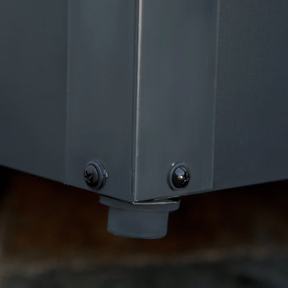 Large Deck Box, Outdoor Storage with Lock, Grey Patio Storage Boxes at Gallery Canada