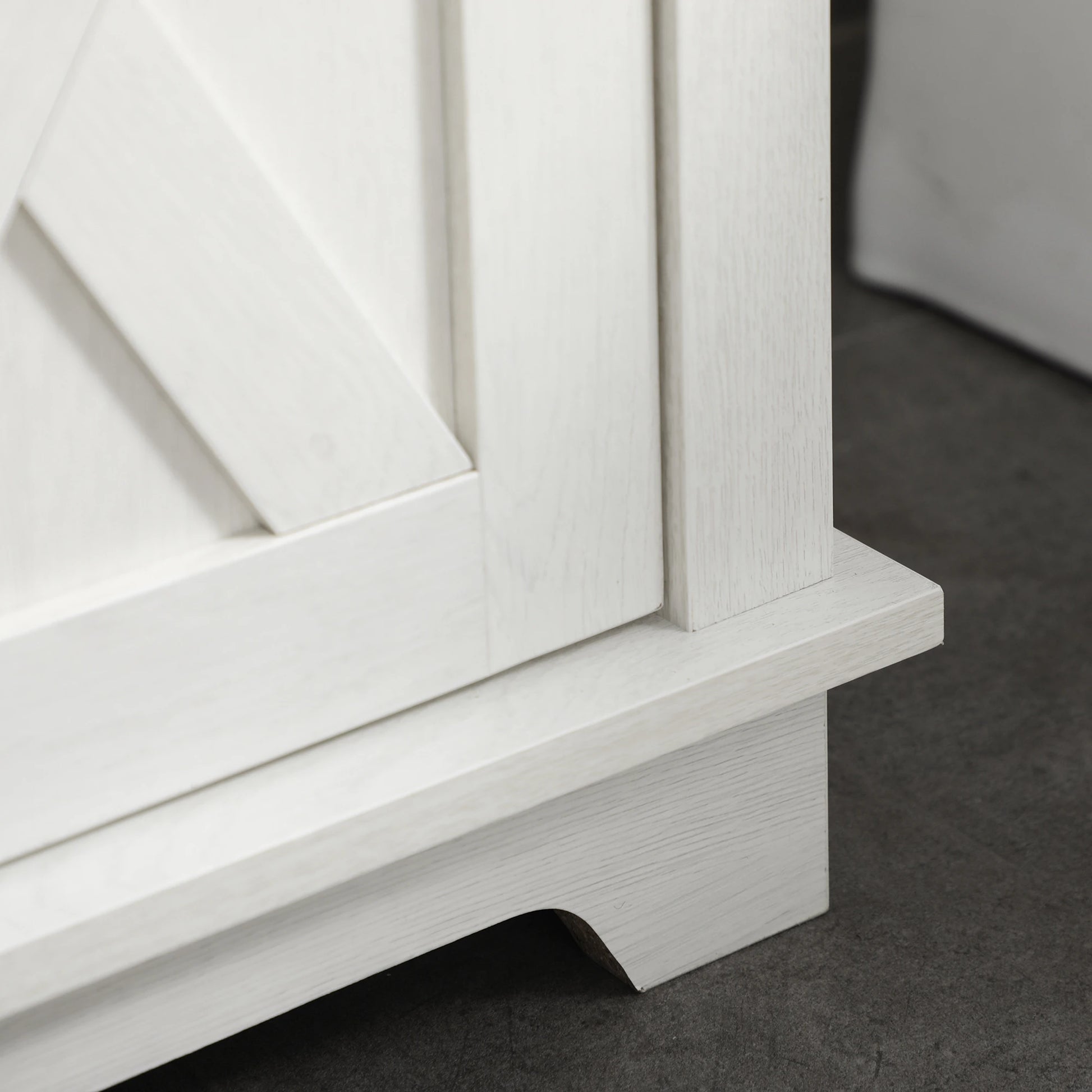 Farmhouse Bathroom Sink Cabinet, Double Door Storage, White Bathroom Cabinets at Gallery Canada