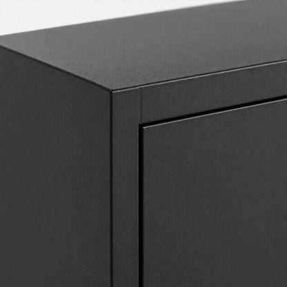Metal Storage Cabinet 71" Tall Lockable Steel Tool Cabinet, Black Tool Organizers at Gallery Canada