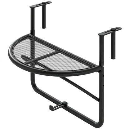 Adjustable Balcony Hanging Rail Table Metal Wall Desk Balcony Table Hanging at Gallery Canada