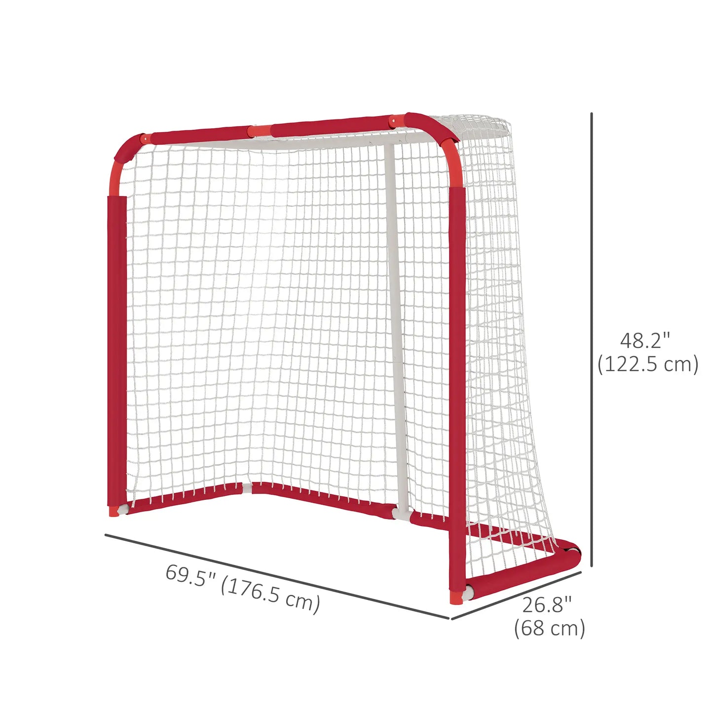 Hockey Net, Steel Frame, PE Mesh, Outdoor Training Equipment Football at Gallery Canada