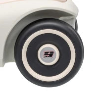 Voiture électrique oscillante 12V, 2 vitesses, musique, lumières, blanche