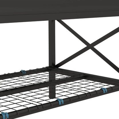 Galvanized Raised Garden Bed, Metal Planter Box, Black Elevated Garden Beds at Gallery Canada