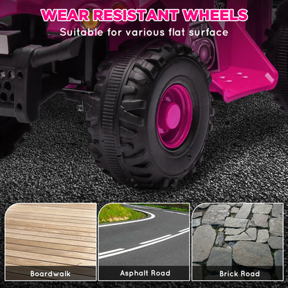 6V Kids ATV Quad with Music, Forward, for 2-6 Years, Pink Electric Toy Cars at Gallery Canada