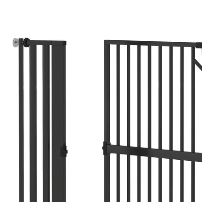 55" Extra Tall Pet Gate, 30-41" Wide, Adjustable, Pressure Mounted