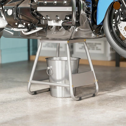 Universal Dirt Bike Stand, 1100 lbs, Detachable, Anti-Skid, Steel, Grey Automotive at Gallery Canada