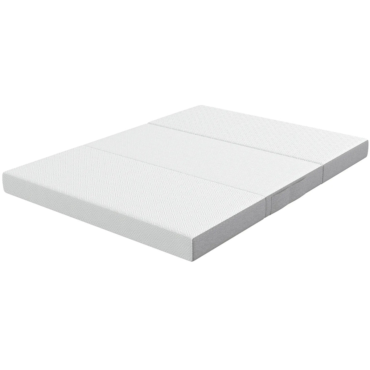Foldable Queen Mattress, 6 Inch Tri Fold Memory Foam, Washable Cover Mattresses Multi Colour at Gallery Canada