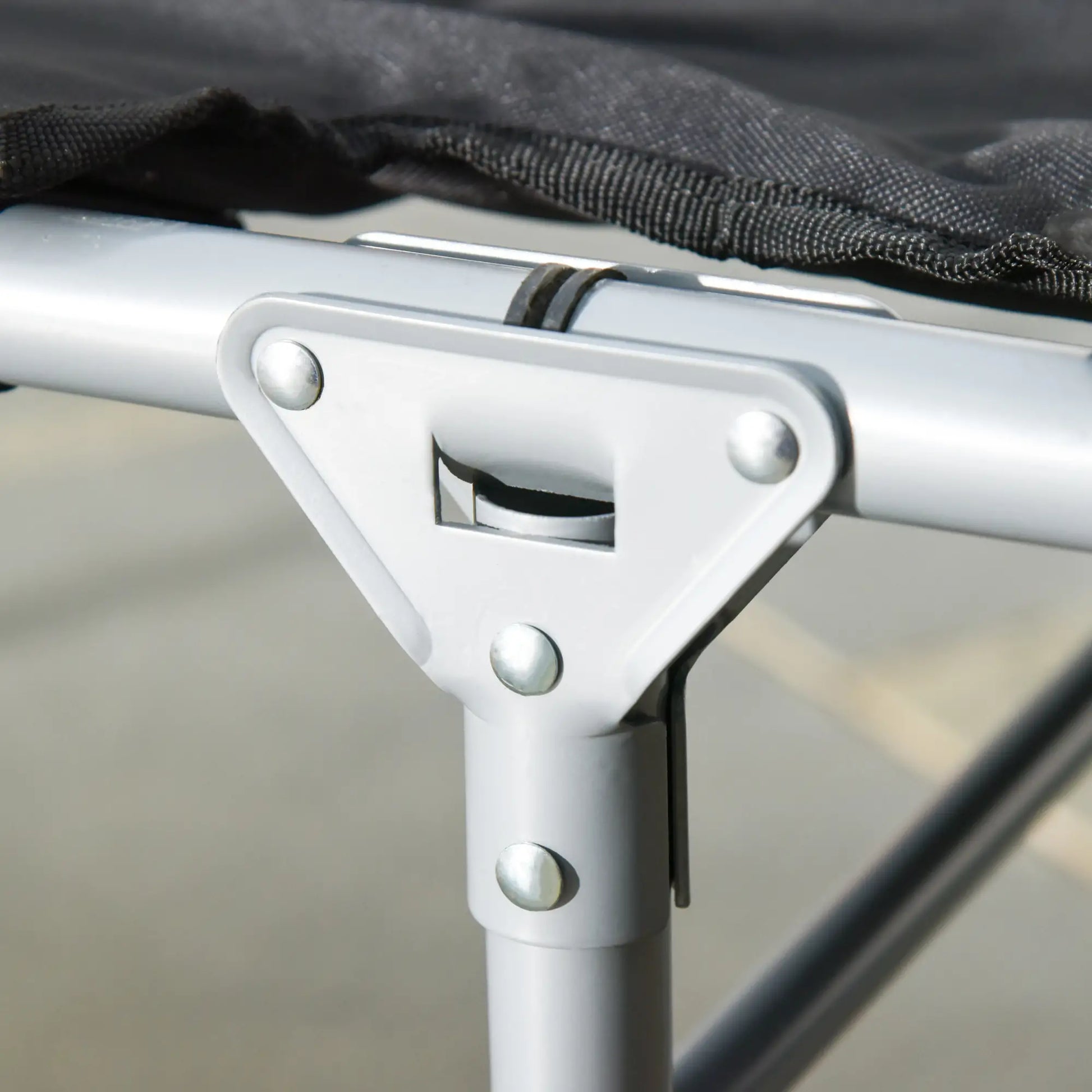 Folding Camping Cot, Sleeping Bed for Adults, Outdoor Hiking, Black Camping Cots at Gallery Canada