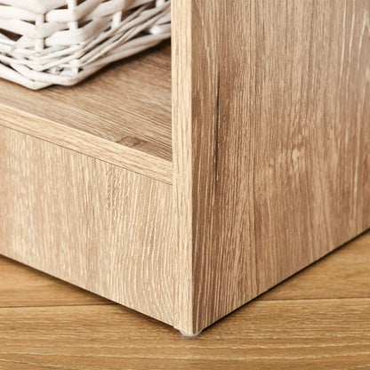 5-Tier Bookcase, Adjustable Shelves, Living Room, Home Office, Nature Wood Display Bookshelves at Gallery Canada