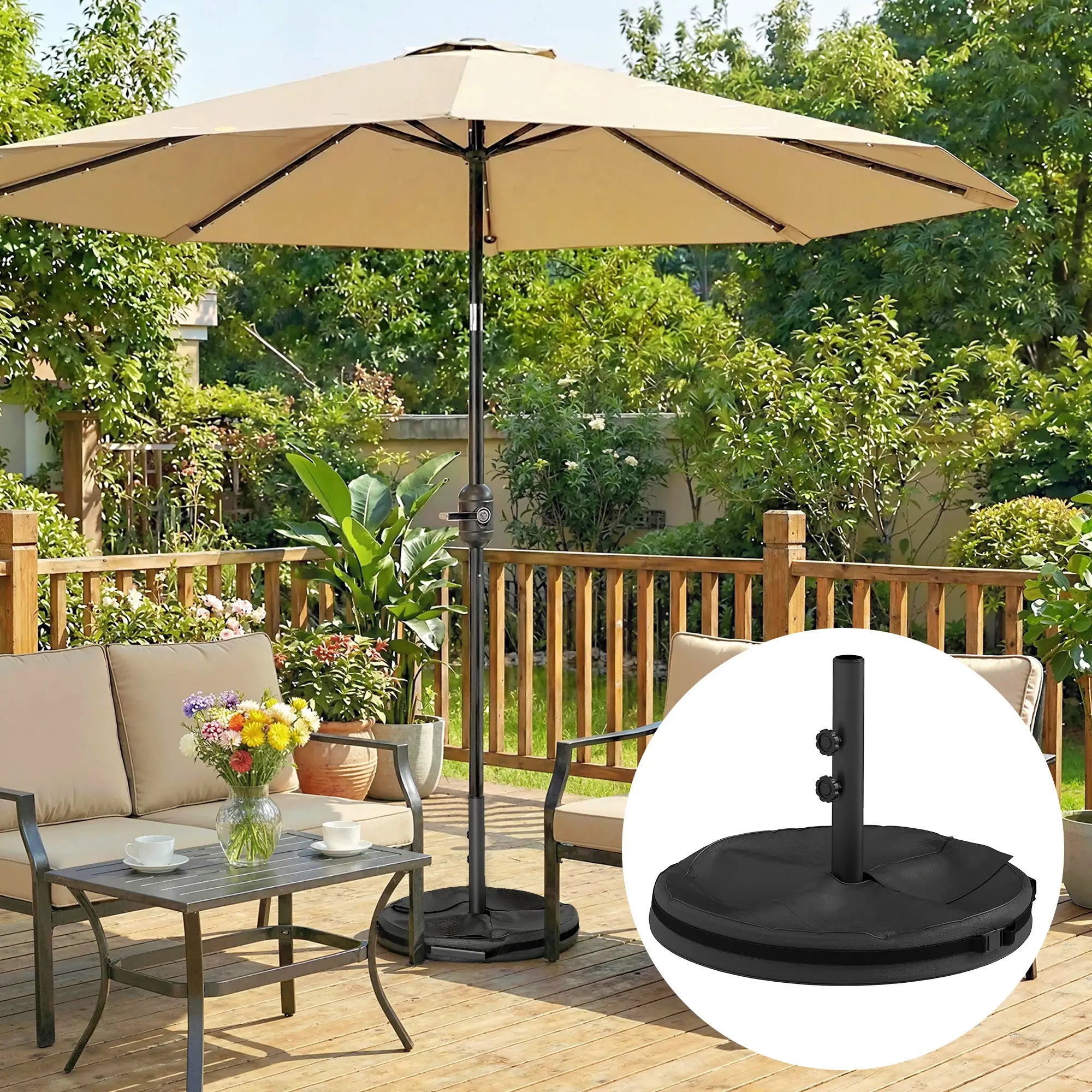 Portable Outdoor Umbrella Stand, 1.4