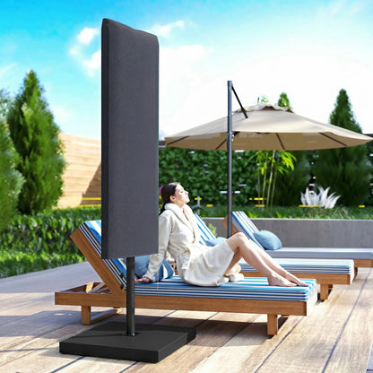 Garden Parasol Cover, Outdoor Cantilever Umbrella Cover, Dark Grey Umbrella Covers at Gallery Canada