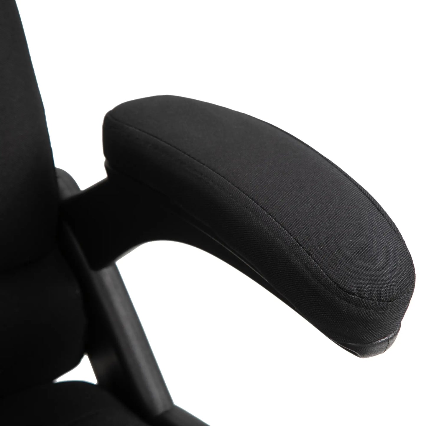 6 Point Vibrating Massage Office Chair High Back Executive Chair with Reclining Back, Swivel Wheels, Black Massage Chairs at Gallery Canada