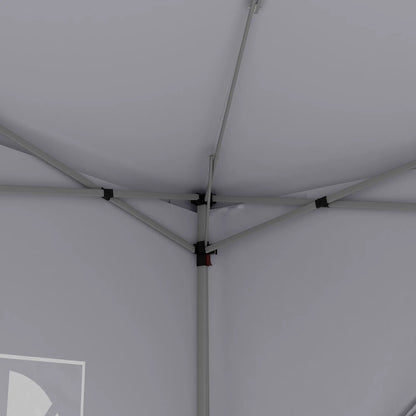 9.7' x 9.7' Outdoor Pop Up Tent, Wedding Gazebo Canopy, White Pop Up Canopies at Gallery Canada