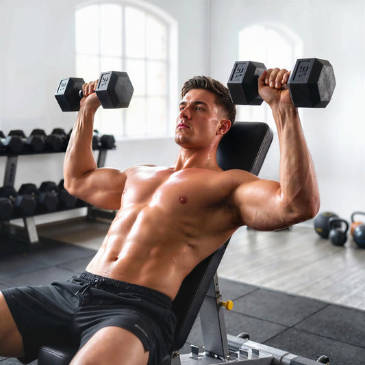 Rubber Dumbbells Weight Set, 30lbs, 2 x 15lbs, Black Dumbbells & Barbells Black at Gallery Canada