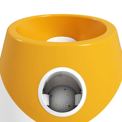 Automatic Dog Ball Launcher With 5 Etpu Balls, Orange