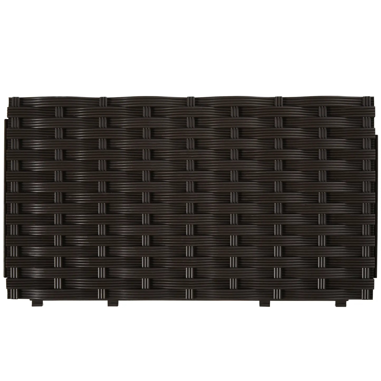 Raised Garden Bed, PP Flower Bed, Vegetable Herb Grow Box, Brown Elevated Garden Beds at Gallery Canada