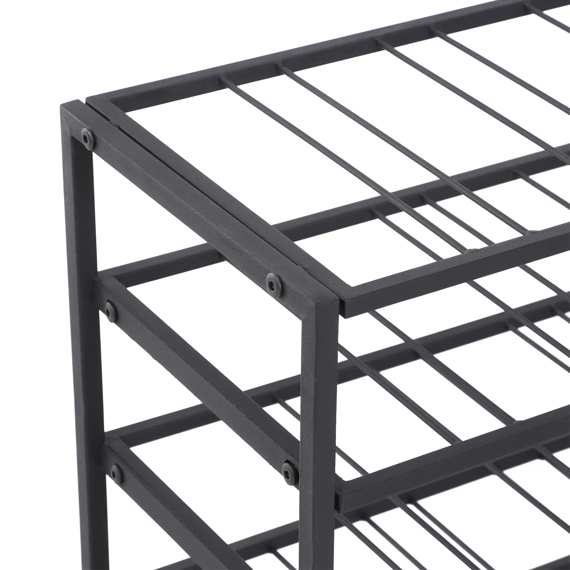 9-Tier Metal Wine Rack, 54 Bottles, Freestanding, Black Wine Racks at Gallery Canada