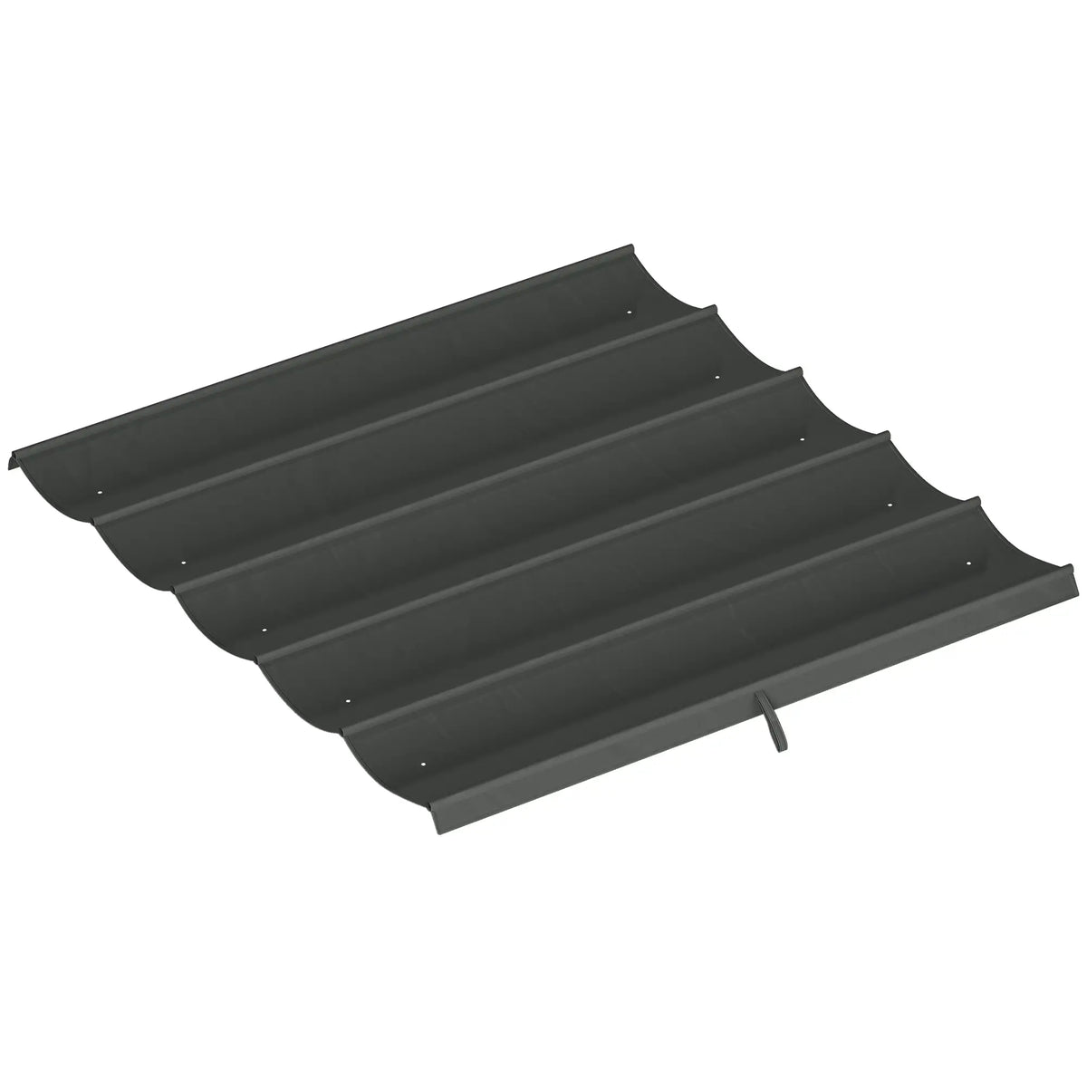 Retractable Pergola Canopy Replacement, 10' x 10', Dark Grey Gazebo Canopy Replacement at Gallery Canada