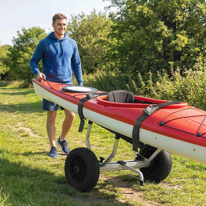 Kayak Cart Dolly, Adjustable Width, Black Kayak Carts at Gallery Canada