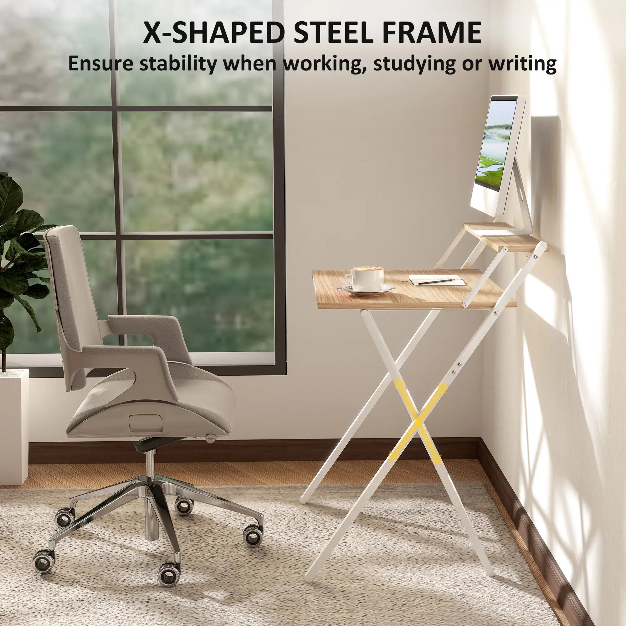 Folding Computer Desk, 27.6