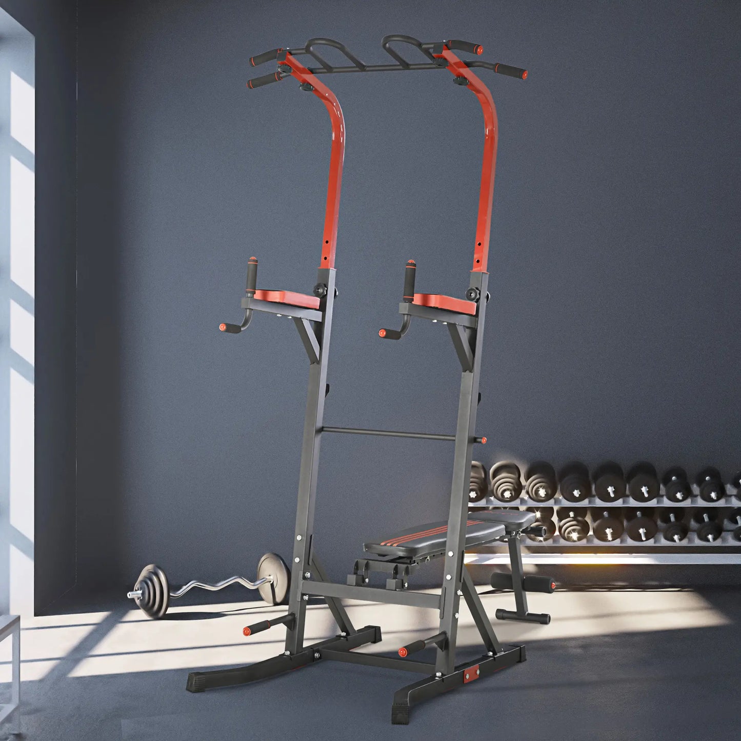 Power Tower Pull Up Bar, Home Gym Equipment, Sit Up Bench Power Towers at Gallery Canada