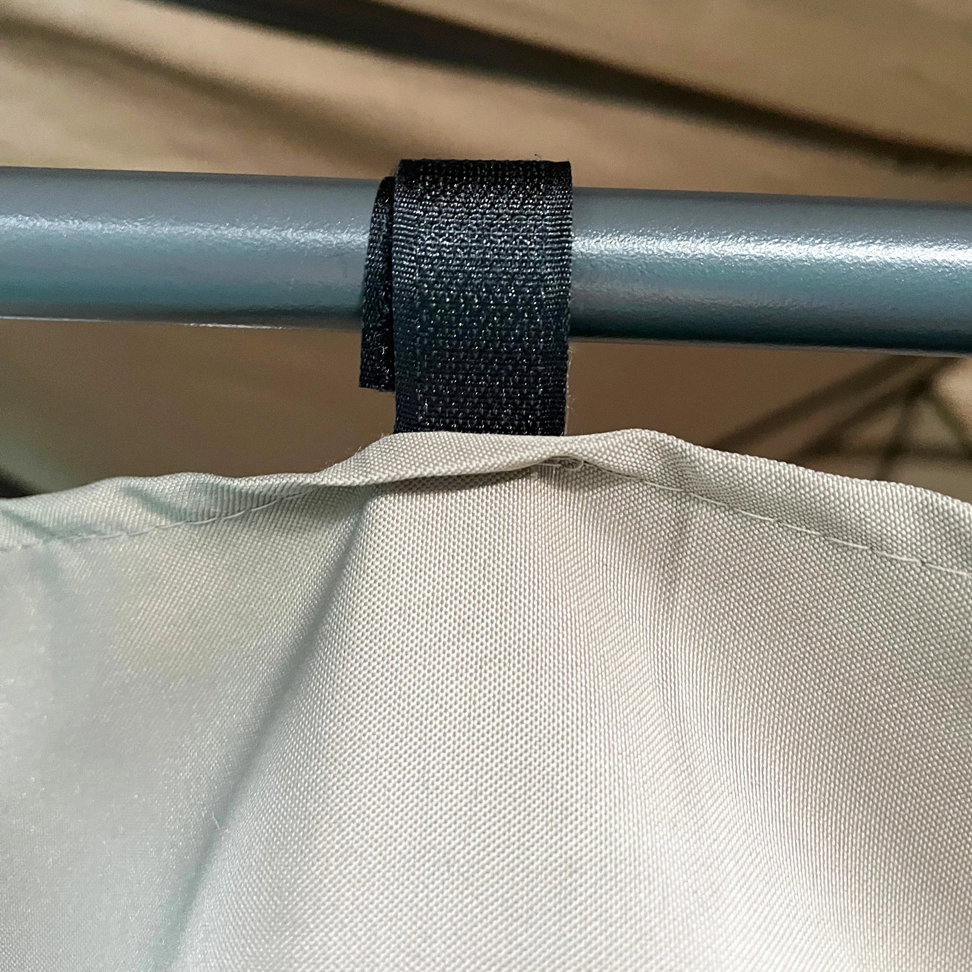 13'x10' Steel Patio Gazebo, Soft Top, 6 Removable Curtains, Khaki Gazebos at Gallery Canada