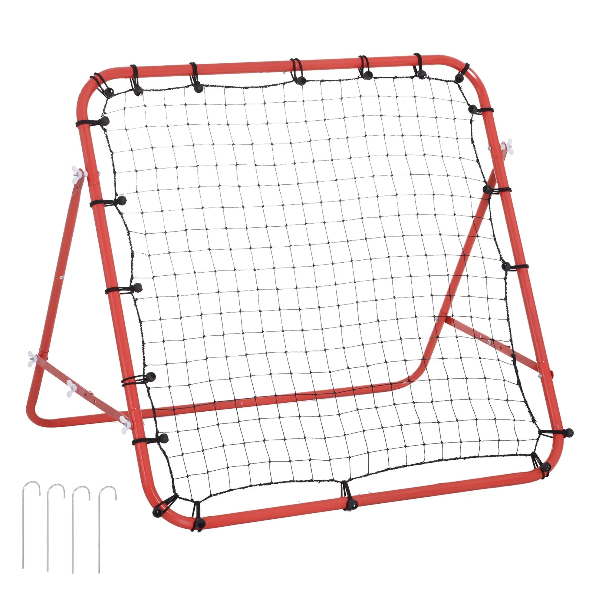 Volleyball Rebounder Net, Football Training Aid, Kickback Target, Red Football at Gallery Canada