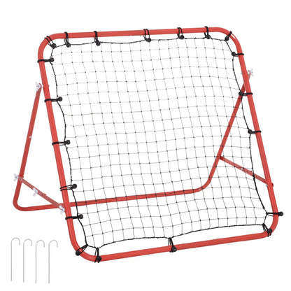 Volleyball Rebounder Net, Football Training Aid, Kickback Target, Red Football at Gallery Canada