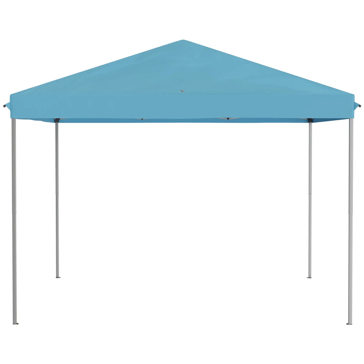 10' x 10' Pop Up Canopy Tent, Removable Mesh Sidewalls, Carry Bag, Light Blue Pop Up Canopies at Gallery Canada
