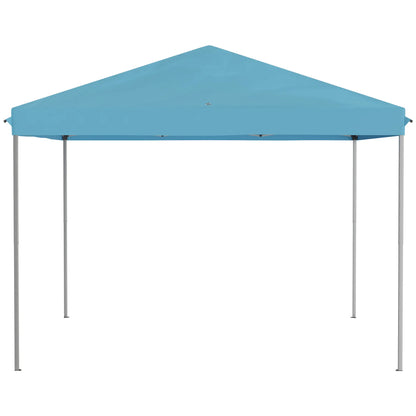10' x 10' Pop Up Canopy Tent, Removable Mesh Sidewalls, Carry Bag, Light Blue Pop Up Canopies at Gallery Canada