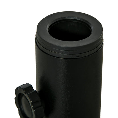 Deck Mount Umbrella Holder, Outdoor Base Stand, Black Umbrella Bases at Gallery Canada